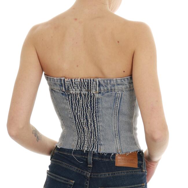 TOP CARLI TUBE DR DENIM - Mad Fashion | img vers.650x/